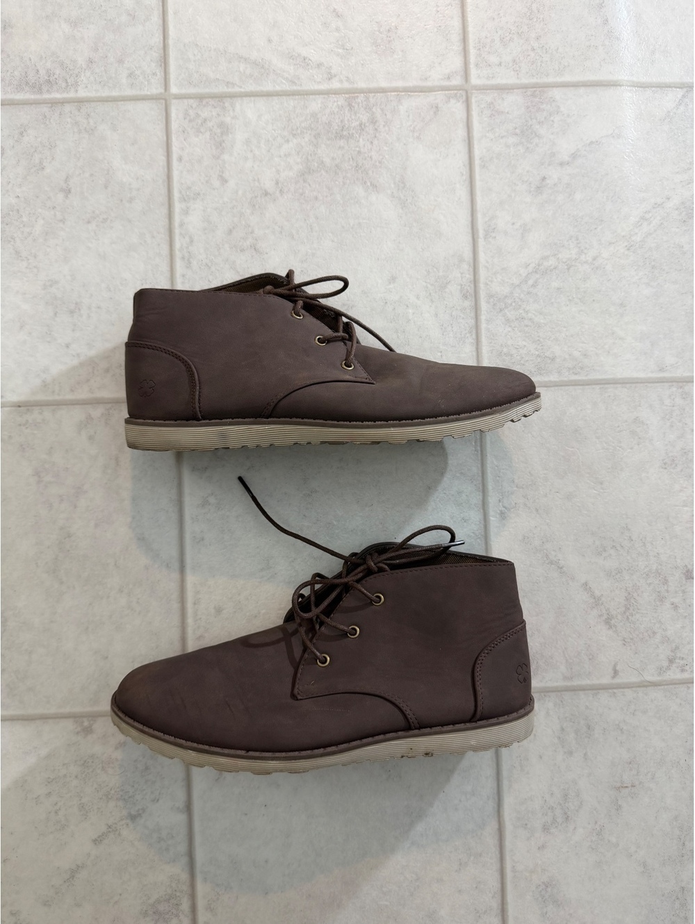 Brown Lace Up Chukka Boots